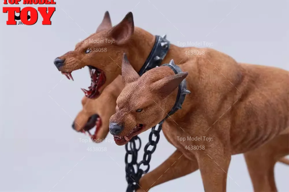 JXK JXK278 escala 1/6 infierno perro de tres cabezas modelo Animal accesorios de escencia para colección de muñecos de figuras de acción de soldado de 12"