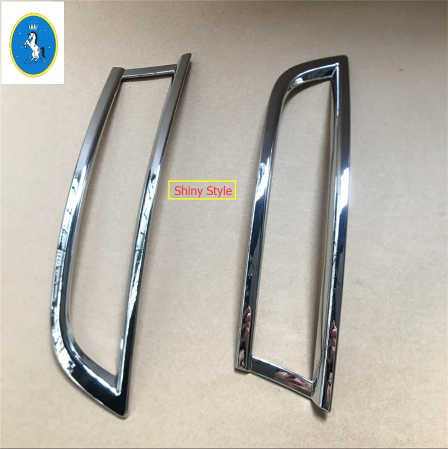 For BMW X5 G05 2019 - 2024 Auto Accessories Rear Bumper Fog Lights Tail Lamps Frame Decor Cover Trim Chrome Exterior Refit Kit