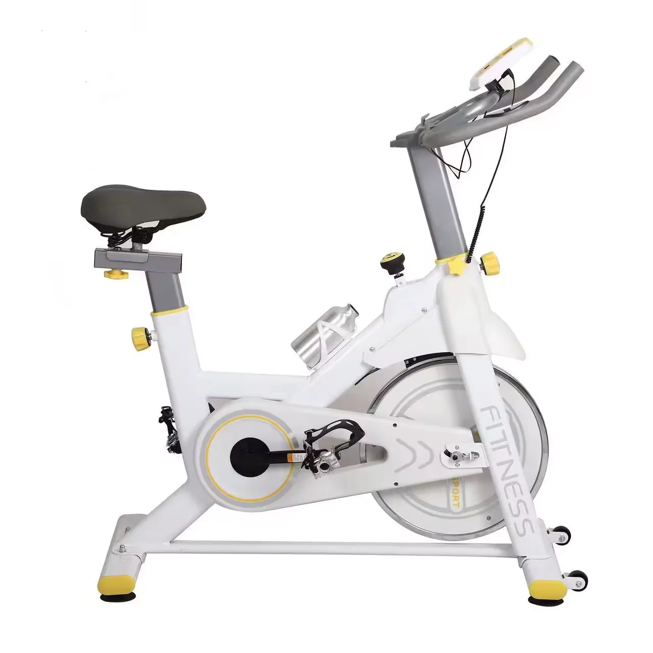 

Workout Gym Equipment Fitness Indoor Exercise Bike Foldable Spinning Cycling Bike