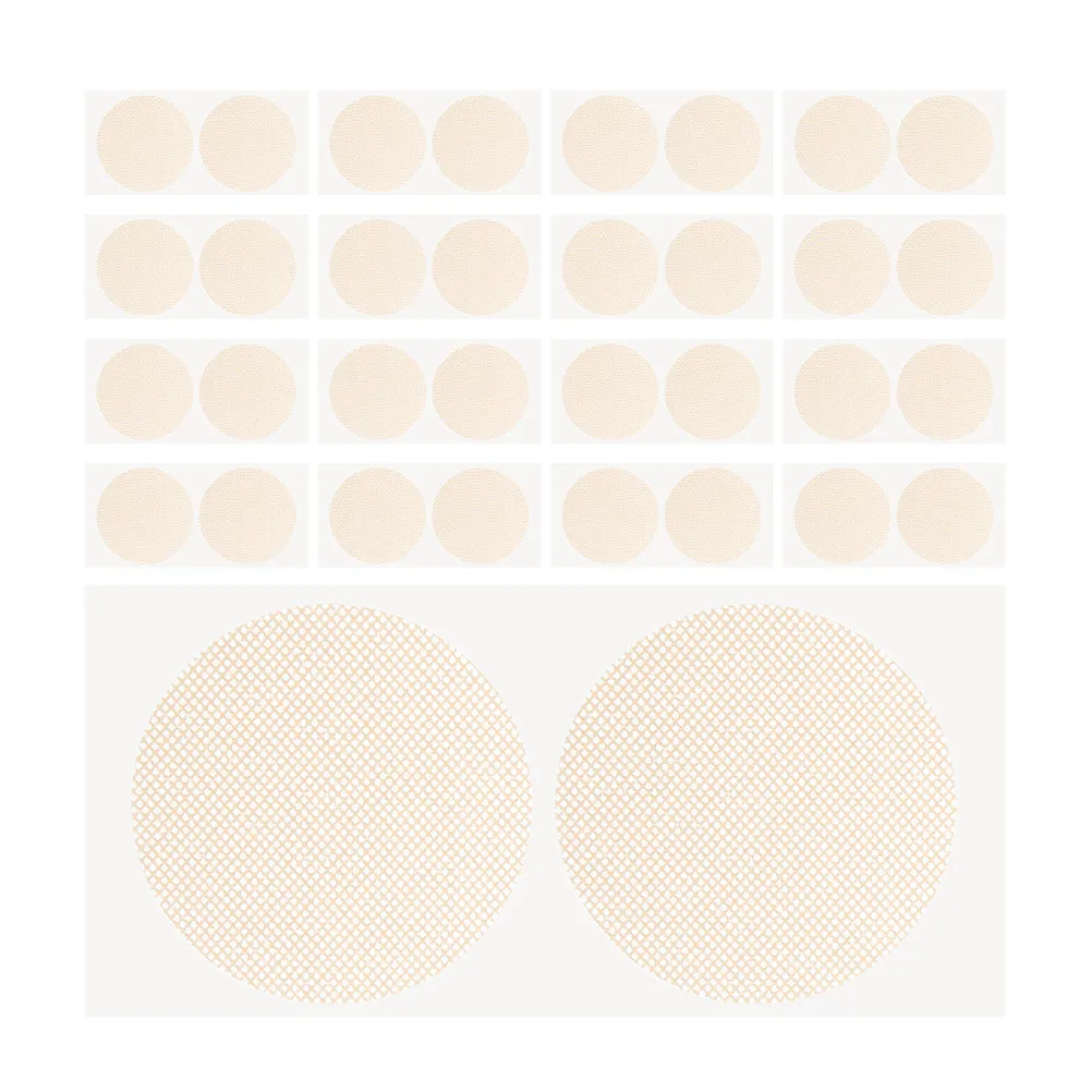 

100 пар одноразовых дышащих пластырей для сосков, приятных для кожи, комфортные наклейки-пластыри для мужчин