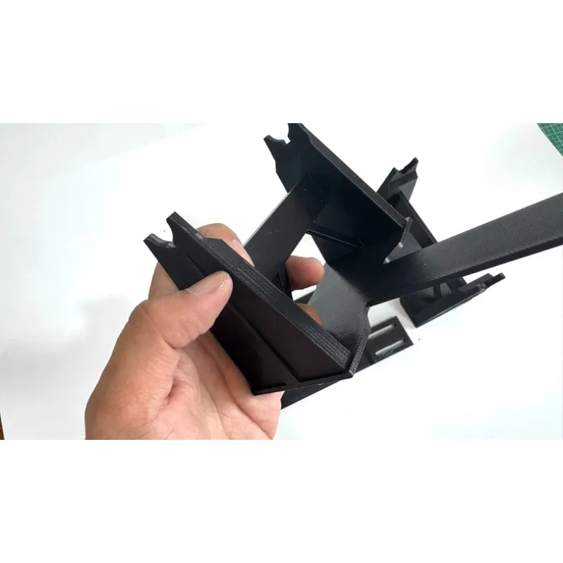For Crossrc EMO X6 1/8 Scale RC Crawler Pit Stand,  3D Printed  Drop-In for Instant Parking. Upgrade & Repair Accessory