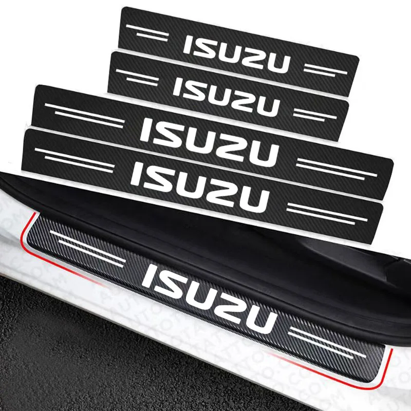 Cinta adhesiva protectora para alféizar de puerta, accesorios para Isuzu D-MAX D MAX Dmax I II PANTHER ASCENDER 4X4 WFR VAN NFR ATV TROOPER
