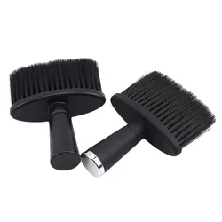 Hair Clipper Comb Small Beard Styling Brush Professional Shave Beard Brush Barber Vintage Oil Head Shape Carving Cleaning Brush