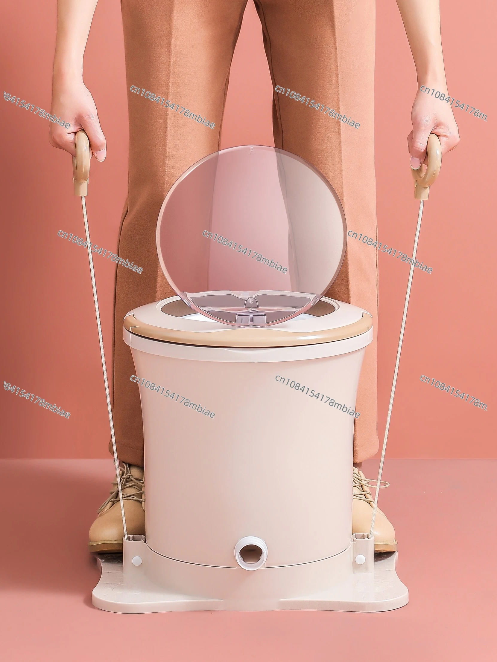 Electric Manual Dehydrator Student Small Hand Rope Foot Hand Dehydration Barrel Washing Machine