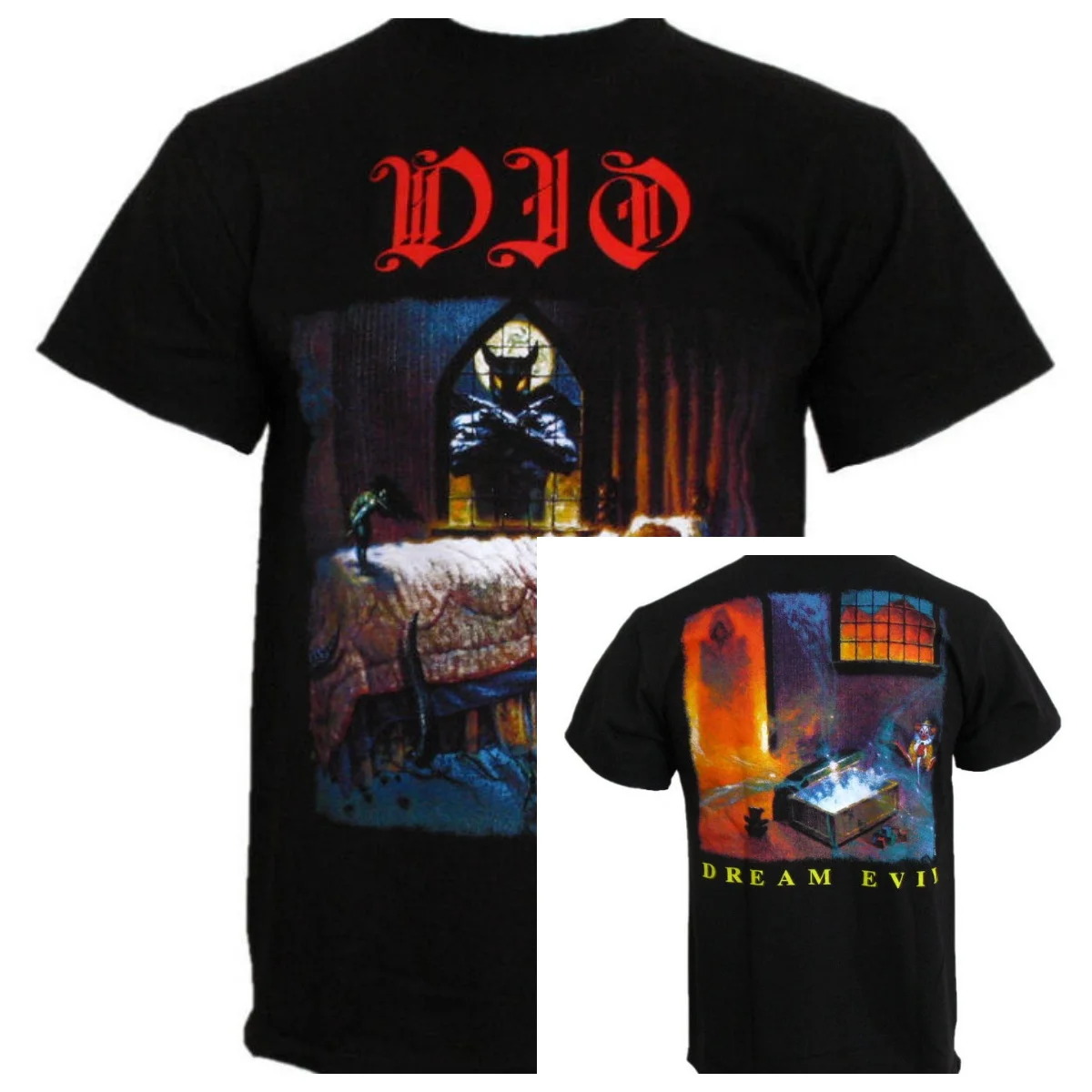 

Men's T-shirt Dio - Dream Evil - PLASTIC HEAD Rock Off 2026 Summer Pure Cottons High-end Luxury Unisex Style