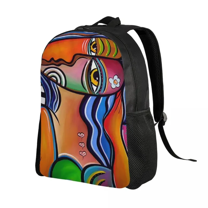 Personalized Pablo Picasso Backpacks Men Women Casual Bookbag for College School Bags