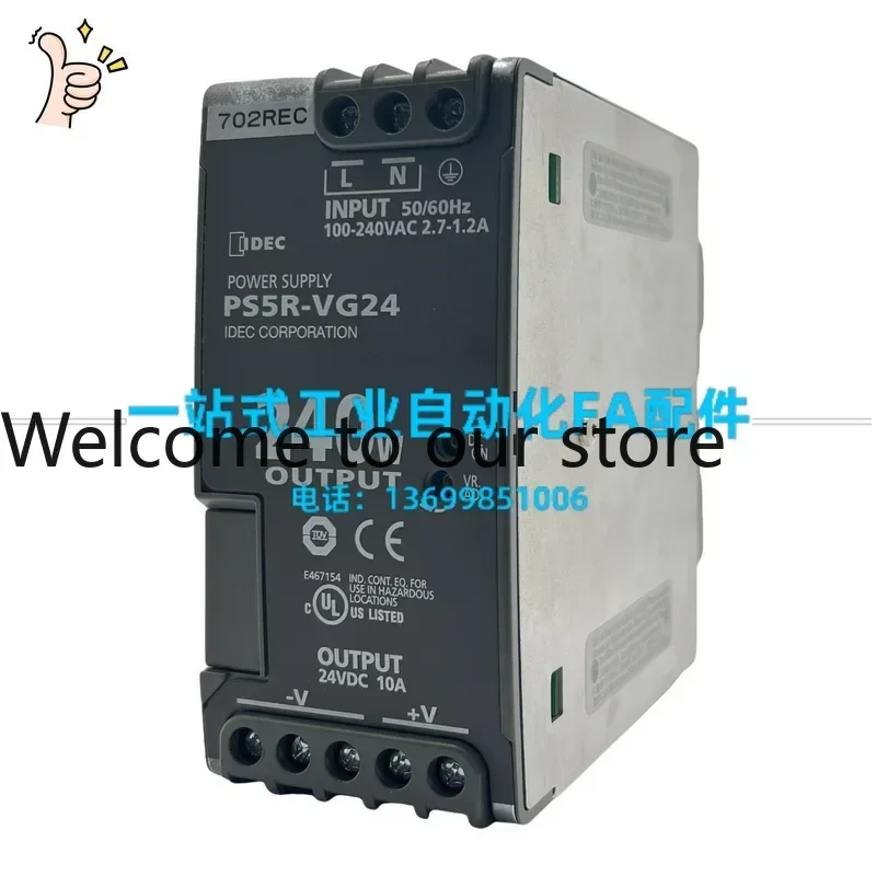2026.4 Original IDEC And Spring 240W Power Supply 10A Rail PS5R-VG24 Are In Stock To Replace PS5R-SG24.