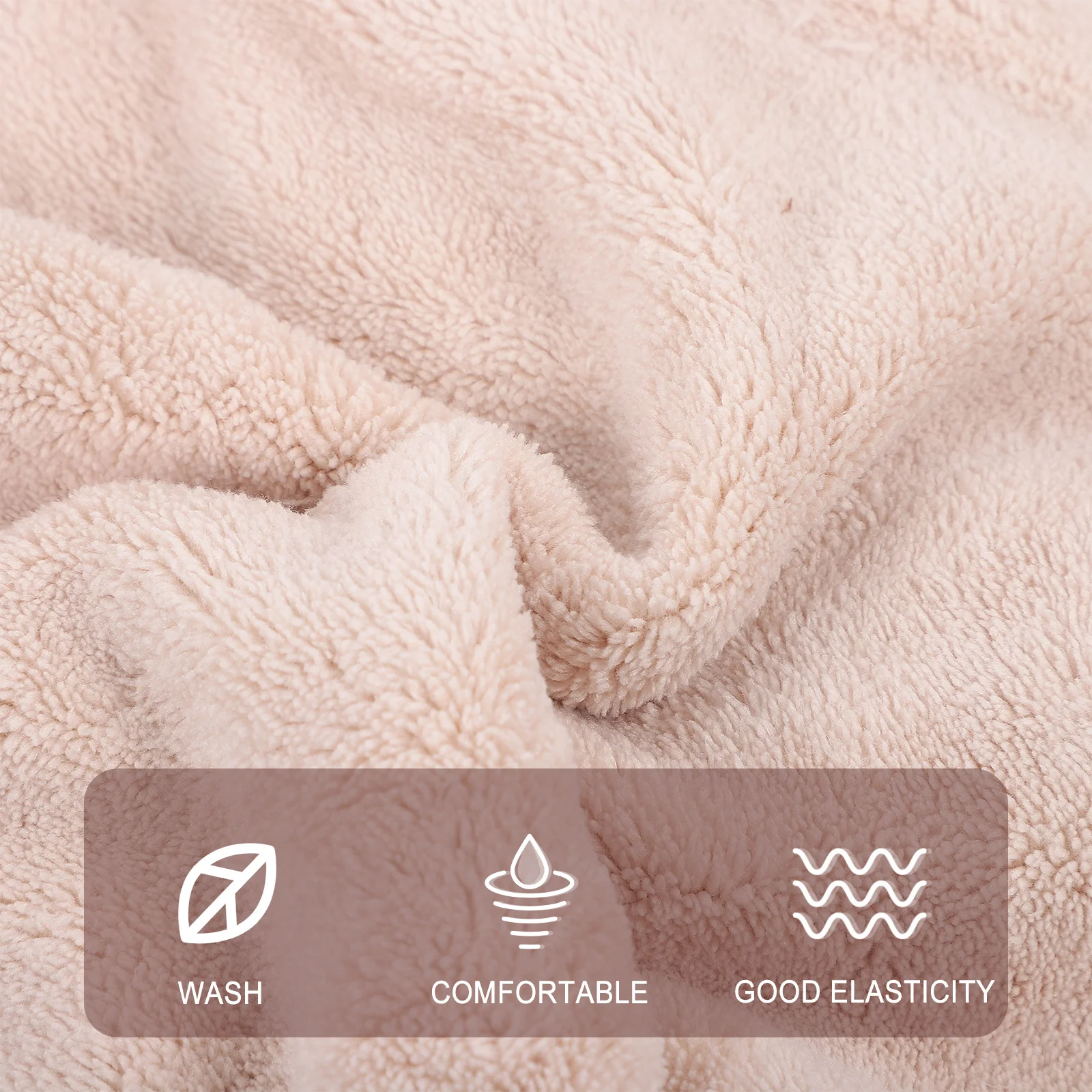 

Hair Drying Cap Microfiber Towel Wrap For Fast Drying Absorbent Reusable Bath Dry Hat Lightweight Shower Hair Dryer Alternative