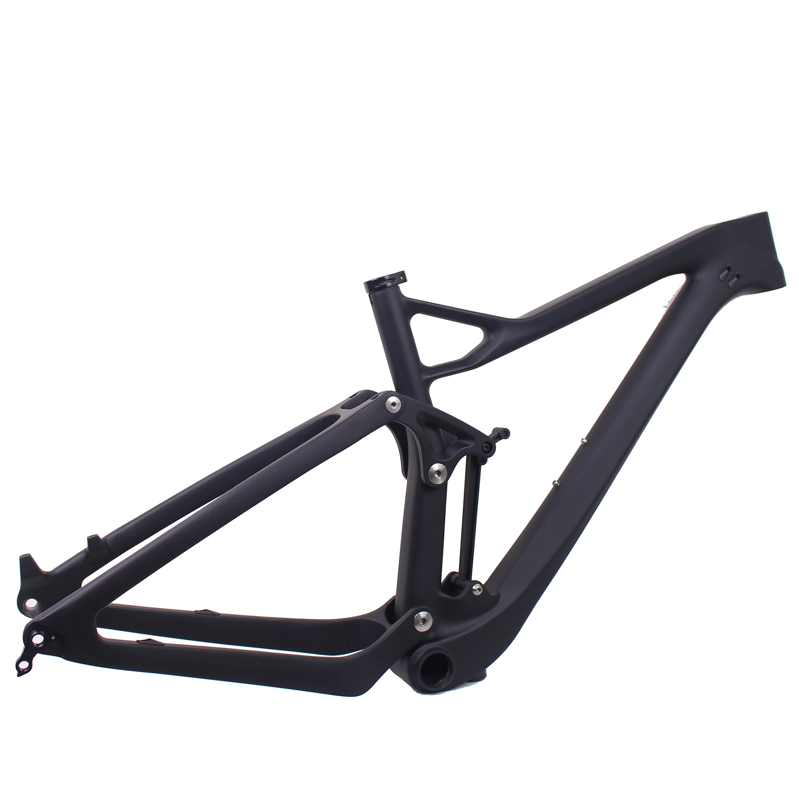 

29er Full Suspension Carbon Mountain Bike Frame 15.5/17.5/19/21inch 142*12 29er Full Suspension Mountain Bike Frameset