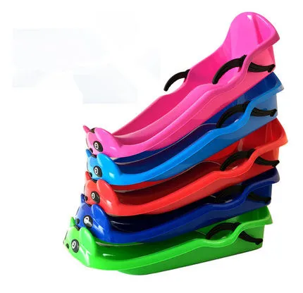 

Outdoor winter plastic kids snow ski sled snow sledge toboggan