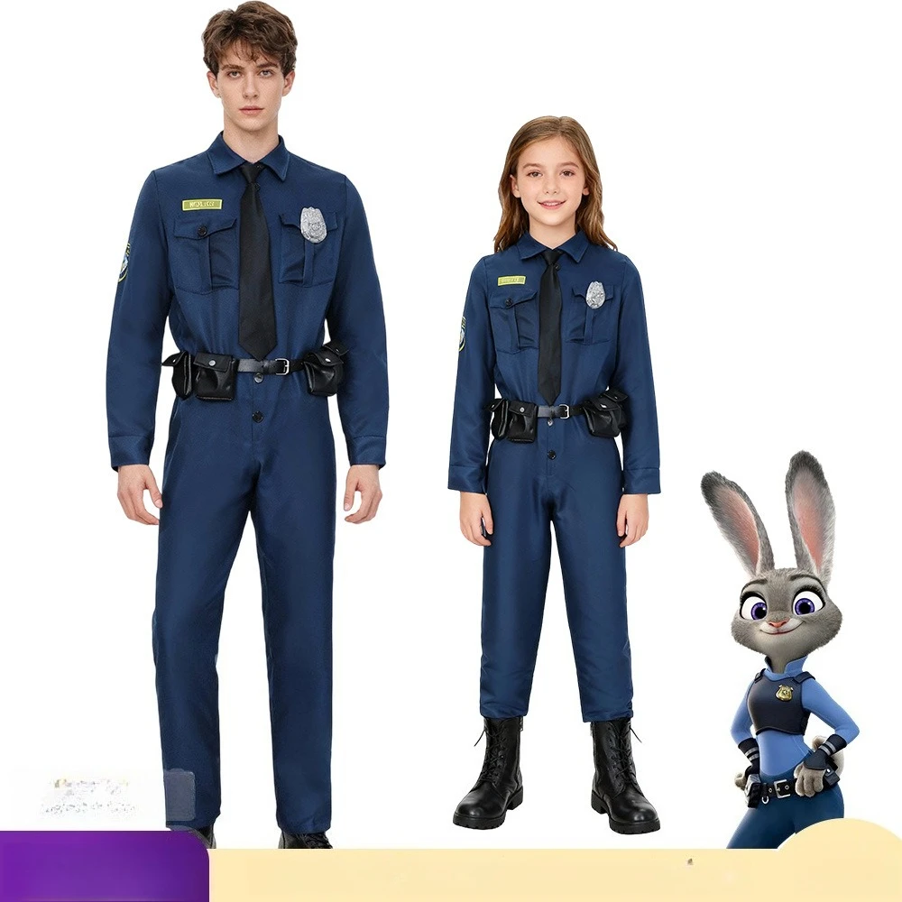 

Nick Wilde Cosplay Costume Movie Zootopia Nick Cosplay Police Cosplay Uniform Christmas Halloween Carnival Role Play Uniform