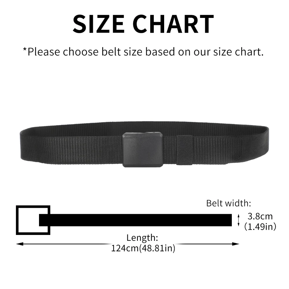 1Pc New Automatic Buckle Nylon Belt Outdoor Hunting Multifunctional Tactical Canvas Belt High Quality Men And WomenBelt