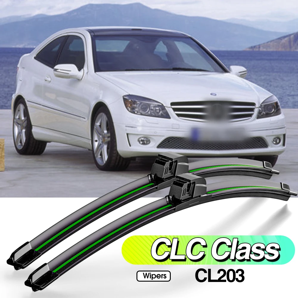 

For Mercedes Benz CLC Class CL203 2008-2011 2pcs Front Windshield Wiper Blades Windscreen Window Accessories 2009 2010