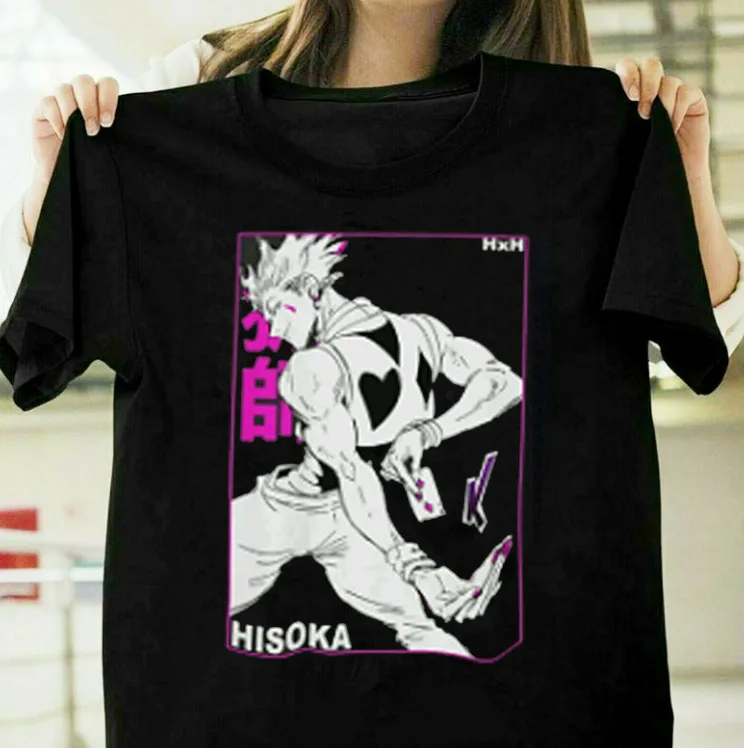 

Hisoka Manga Anime t shirt- hot- new, halloween day gift/ new SHIRT