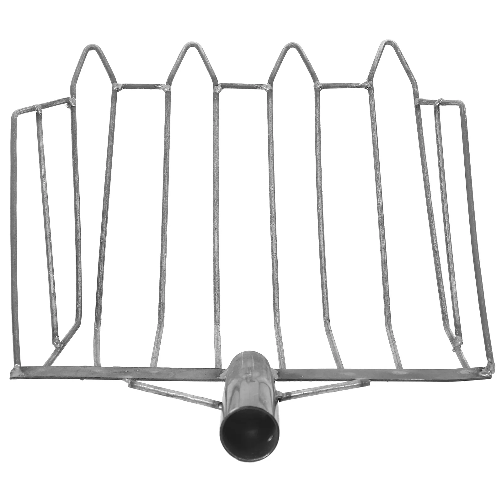 

Metal Corn Shovel Large Ergonomic Multi-Functional Spade for Soil Digging Garden Transplanting Sand Screening Farm Tool