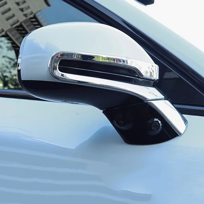 

For Xpeng G9 2022 2023 2024 ABS Chrome Rearview Mirror Trim Styling Side Mirror Anti-Collision Appearance Upgrade Accessories
