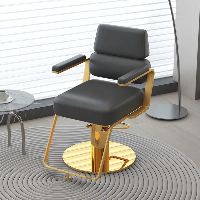 Up Down Barber Chairs Rotation Modern Simple Barber Chairs High-end Design Commercial Furniture Sedia Da Barbiere ZY40LFY