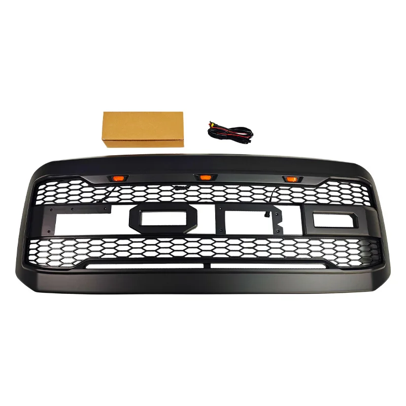 Suitable for 2005 2006 2007 F250 modified Raptor model Grille replacement and installation Car Grille Mesh Decoration