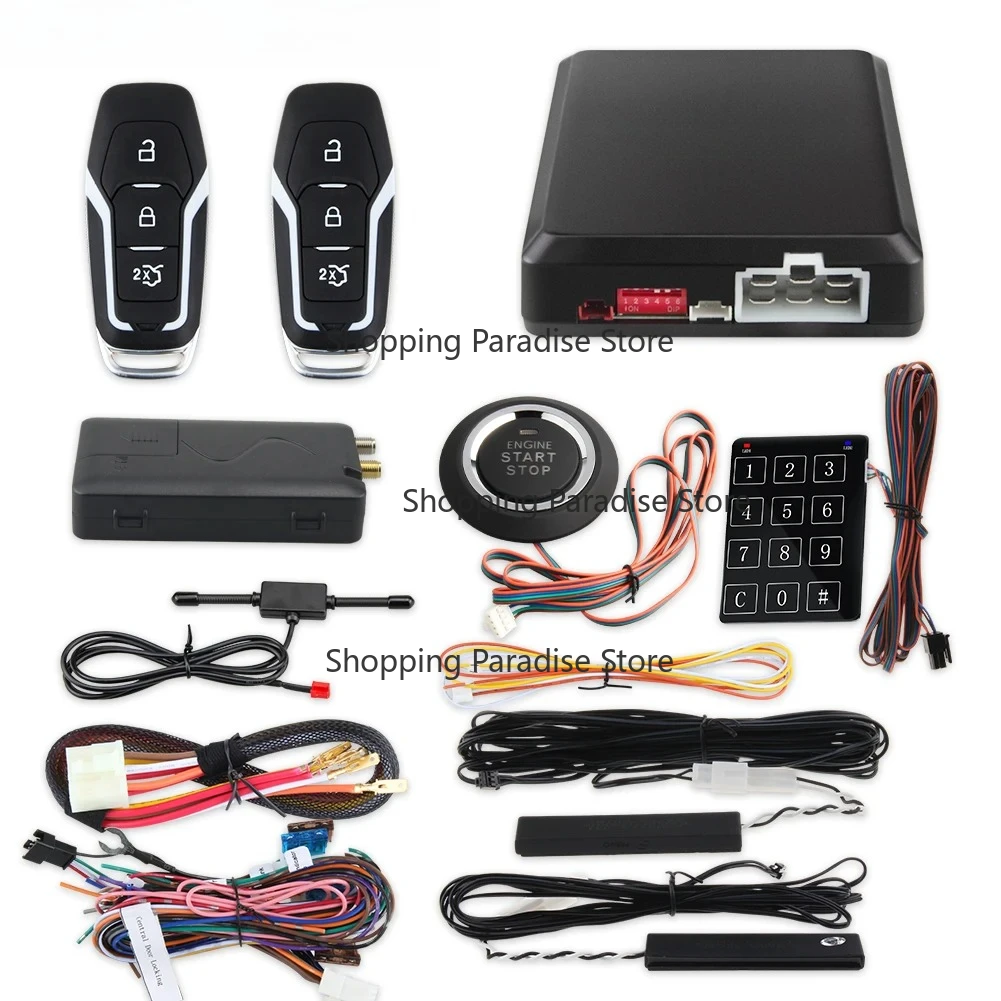 App Control I-OS And-roid 4G 3G 2G Keyless Entry System Engine Start Stop Remote Engine Start GPS Tracker