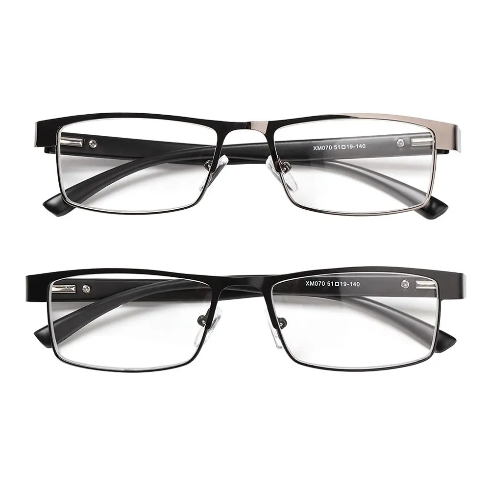 Image of Ultraleichte, flexible, tragbare Metall-Titanlegierung aus Kunstharz +1,00 ~ +4,0 Dioptrien, Sehhilfe, Business-Lesebrille