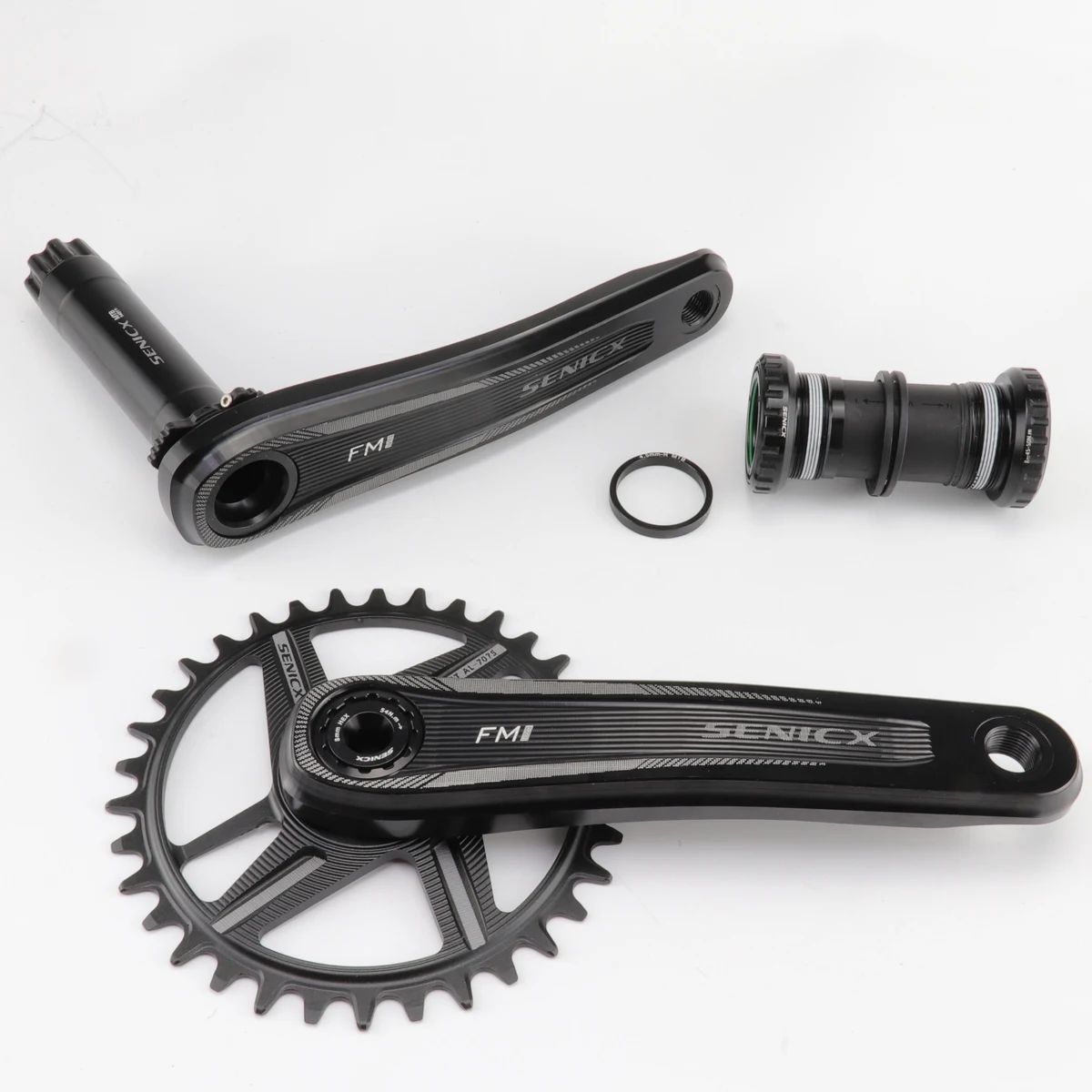 Senicx FM1 MTB Crankset CNC 165/170/175mm 30/32/34/36/38T BSA BB86 BB89 BB92 11/12/13S Direct Mount Mountain Bike 29mm DUB C