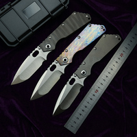 LEMIFSHE SMF Folding Knife VG10 Steel Blade Titanium Alloy Handle Copper Gasket Outdoor Camping Fishing Hunting Knife EDC  Tool