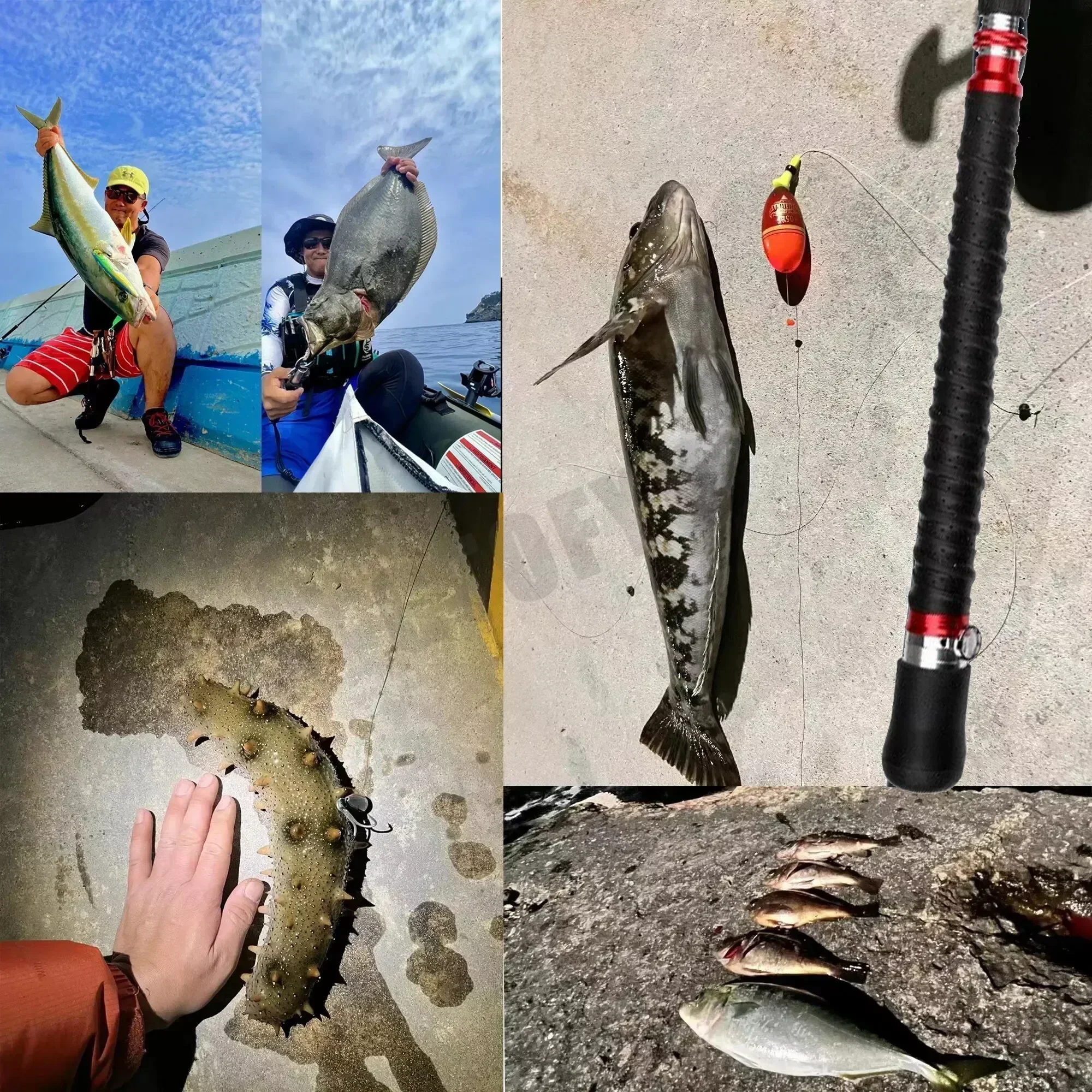 ポータブルカーボンスピニングフィッシングロッド,1.8m, 2.1m, 1.8m, 2.1m,m,旅行用,塩水,ヘビーボート,ジギング,トローリング,スピニング,30ポンド,50ポンド