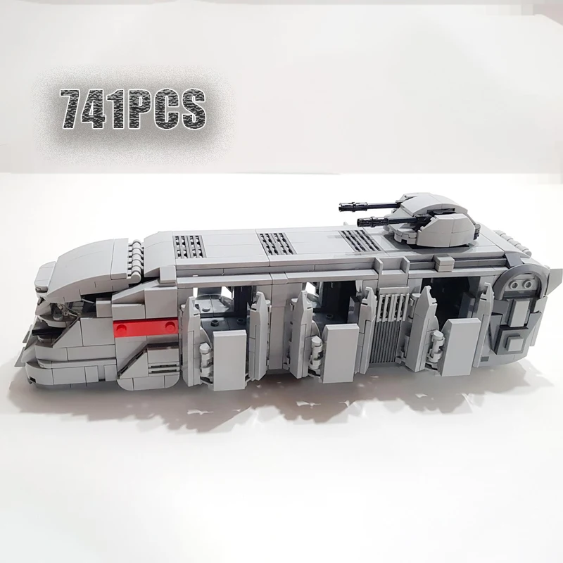 NEW MOC-38045 741PCS Imperial Troop Transport Model Building Kit Block Self-locking Bricks Toys Birthday Christmas Gift