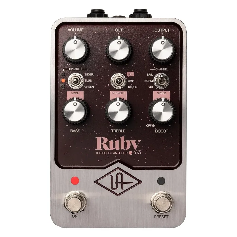 Amplificador de refuerzo superior UAFX Ruby '63