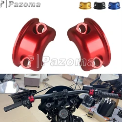 For Harley Softail Fat Boy Street Bob Fat Bob Low Rider Braekout FXSB Motorcycle Clutch Brake Control Clamps Lever Mirror Holder