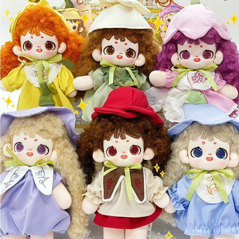 

Оригинальная коллекционная плюшевая игрушка-сюрприз HEYONE Fufu Flowerland Weaving Dream Series: милые аниме-фигурки для девочек и фанатов хобби
