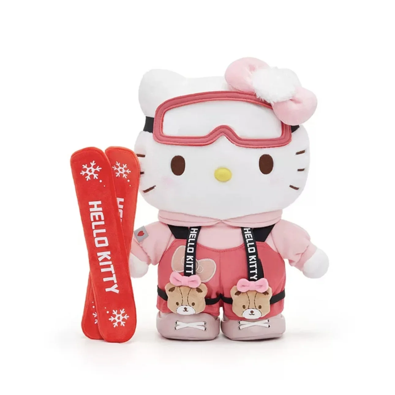 Sanrio Kuromi Series November Ski Collection Kitty Laurel Dog Melody Kawaii Doll Pendant Collect Desktop Ornaments Girl Toy Gift