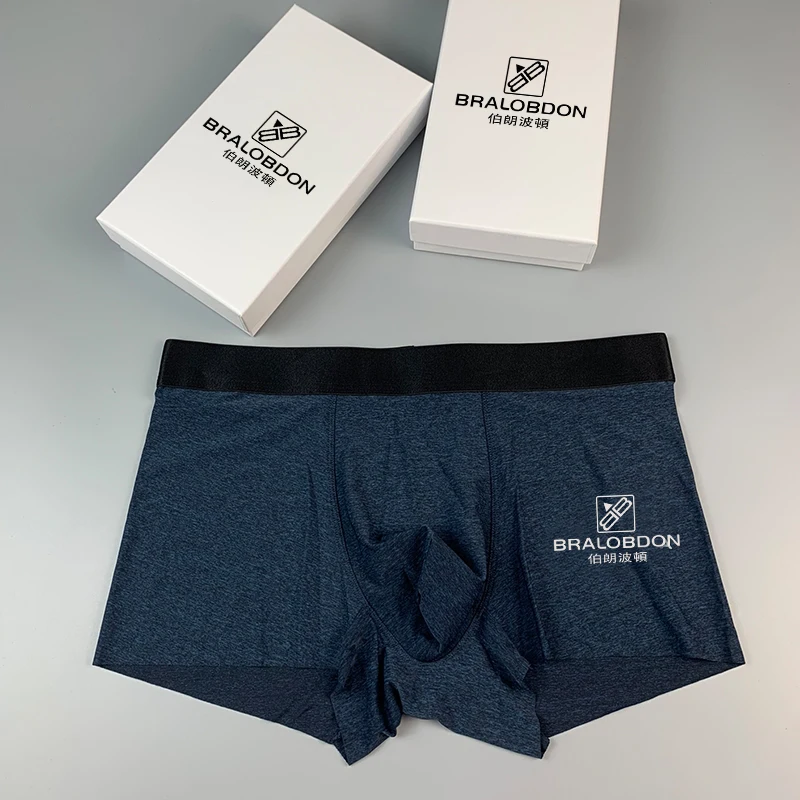 BRALOBDON men's underwear lightweight breathable silky seamless cut wearing no bondage feel soft skin touch L-XXXL