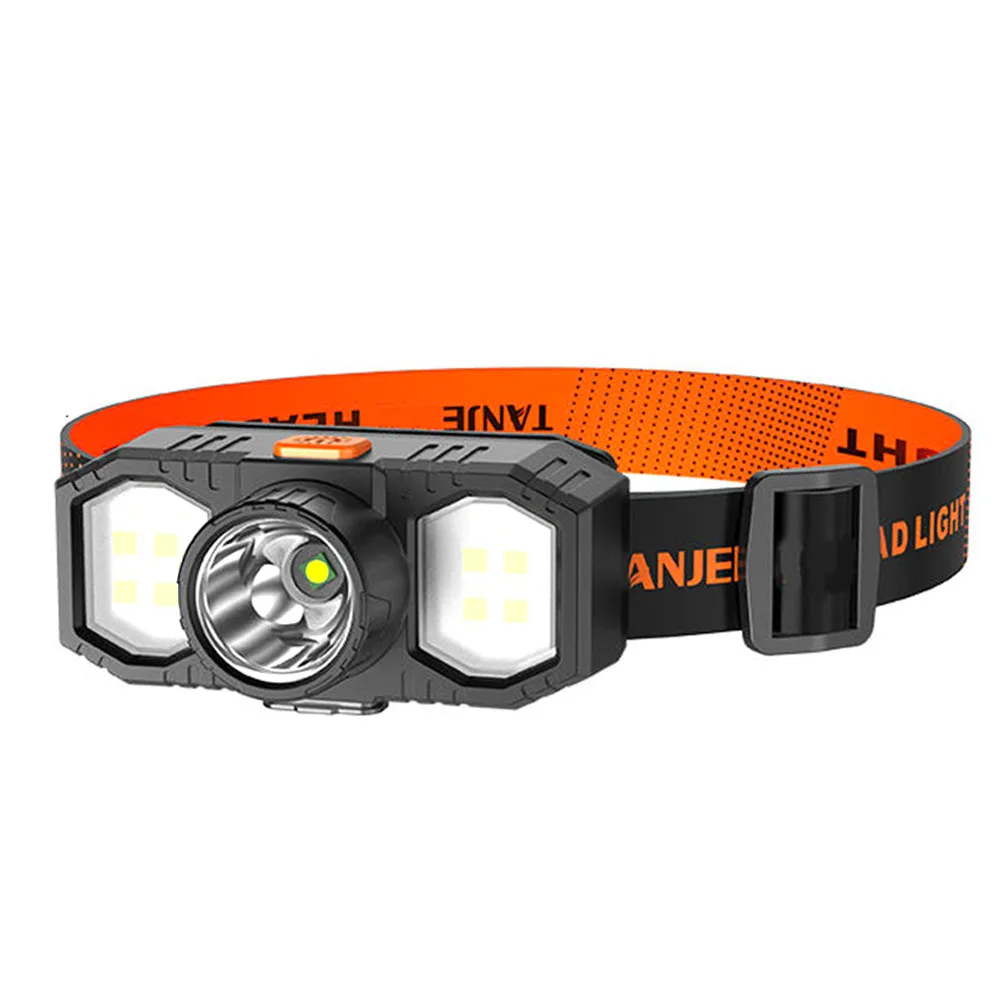 

Waterproof LED Headlight USB Rechargeable XPE COB Fishing Headlamp Torch