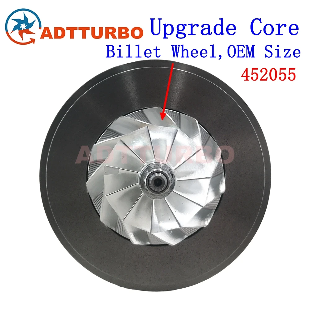452055 Upgrade T25 11+0 Turbo CHRA ERR4802 ERR4893 Turbine Cartridge for Land Rover Defender 2.5 TDI 126 HP 300 TDI 1990-