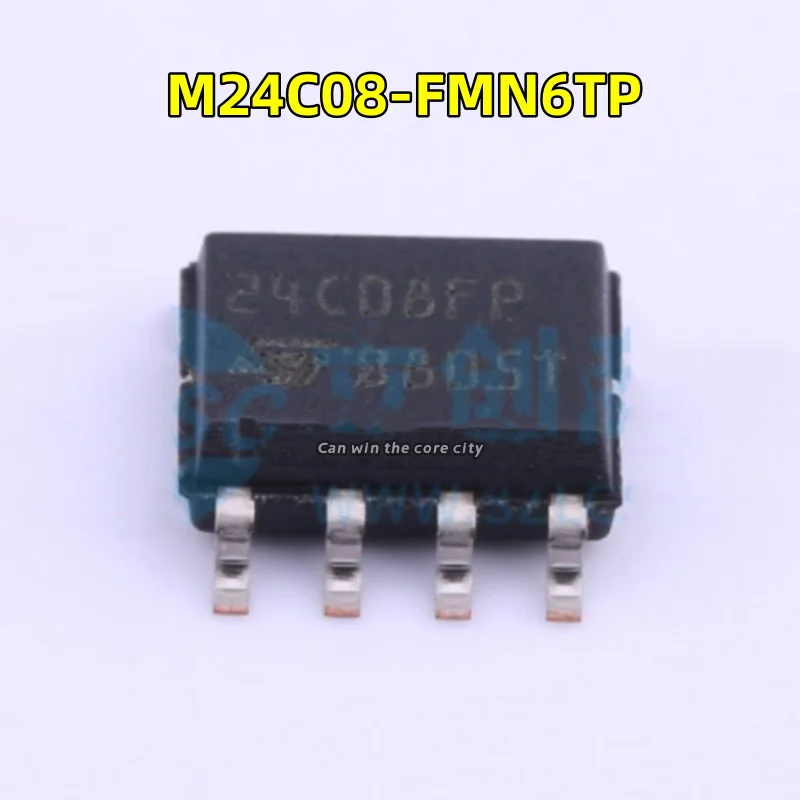 1-100 PCS/LOT genuine M24C08-FMN6TP silk screen print 24C08FP SOP-8 EEPROM memory original in stock