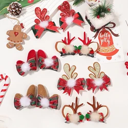 Christmas Reindeer Antlers Headband Hairpins Hairbands Girls Beauty Headdresses Cute Reindeer Christmas Hair Clips