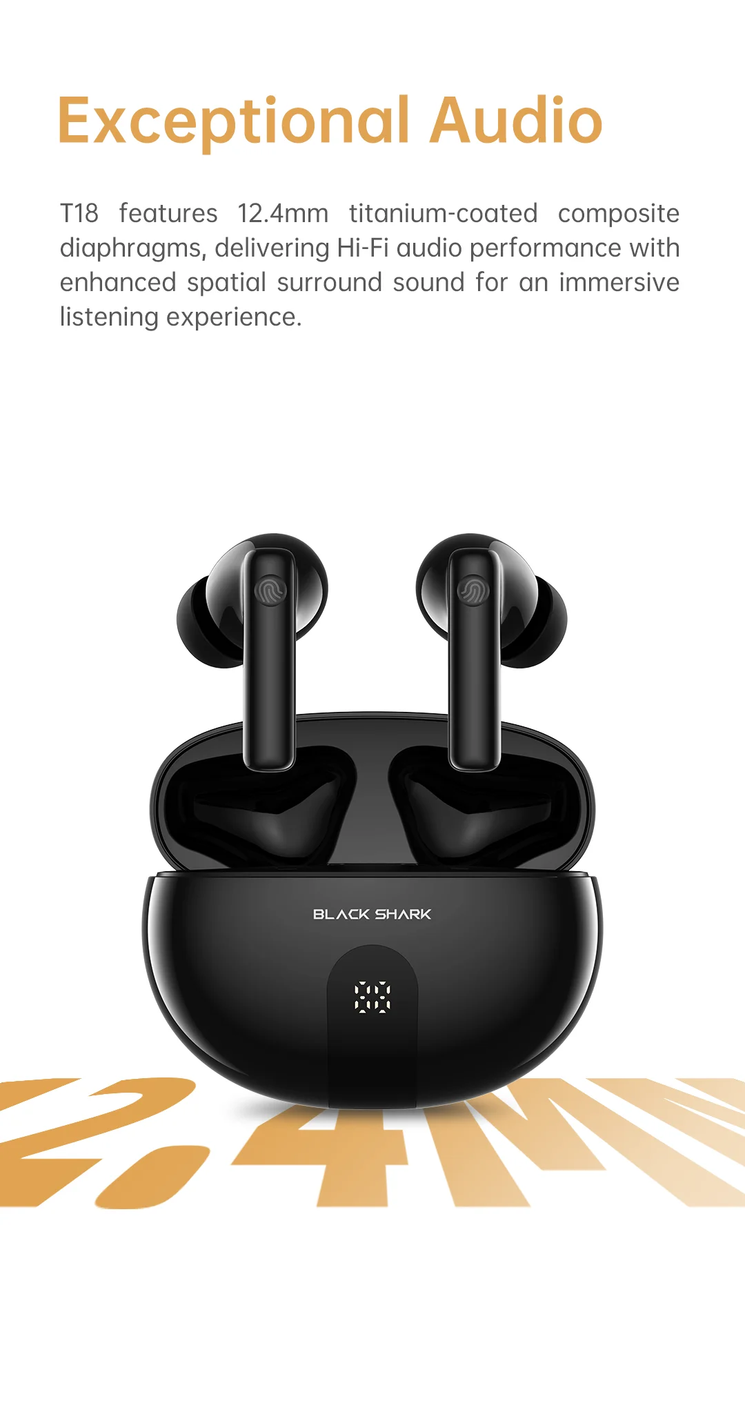 Black Shark T18 TWS Earbuds