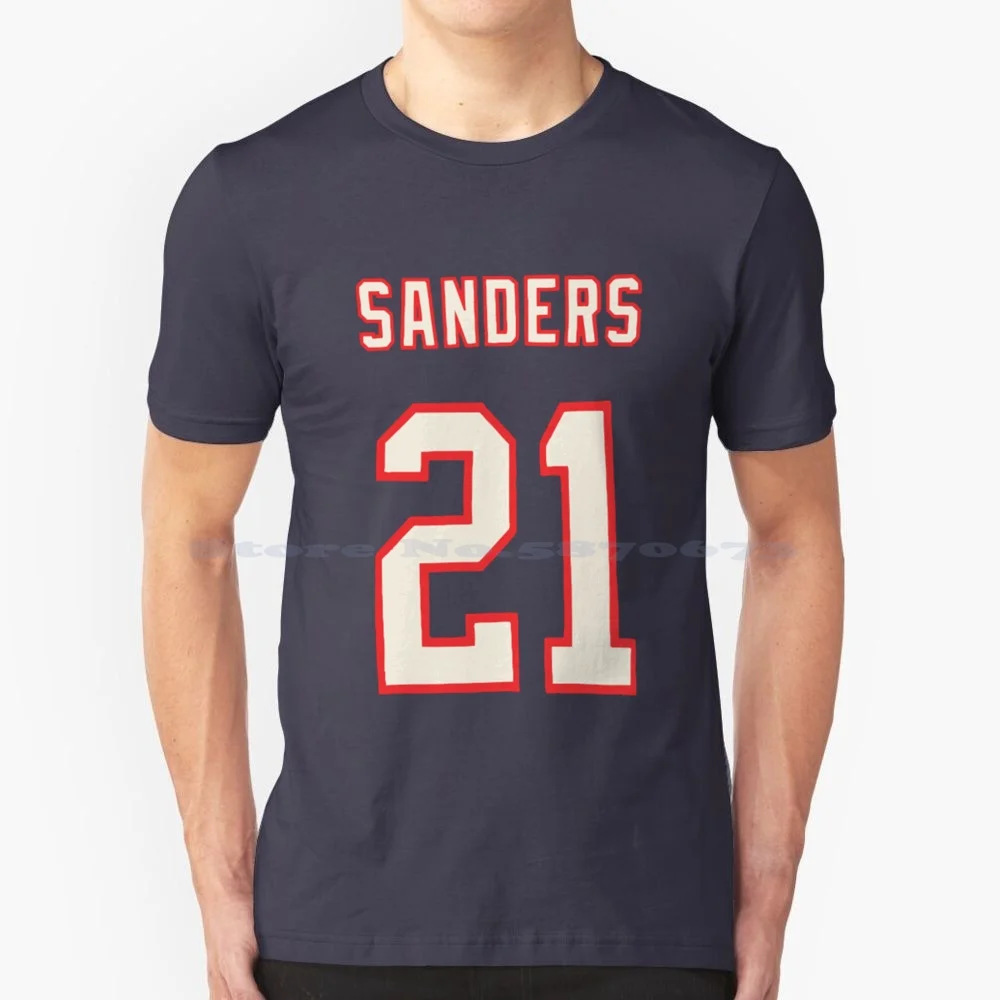 Deion Sanders T Shirt 100% Cotton Tee Deion Sanders Primetime Atlanta Sports Deionsanders American Football Prime Time Falcons