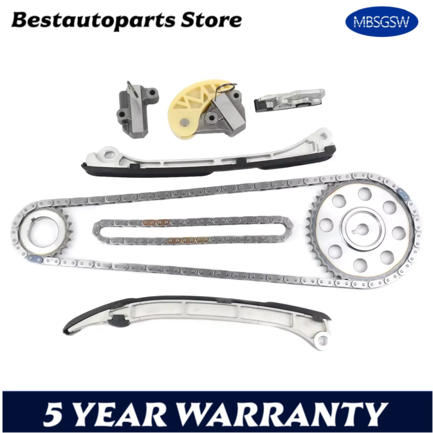 AUTO ENGINE PARTS Timing chain kit For MAZDA 3 6 CX-5 2.2L L4 16V Diesel AWD SHY1 SHY4 SHY6 SHY6 SHY8 OE SH01-11-314 2012-2024