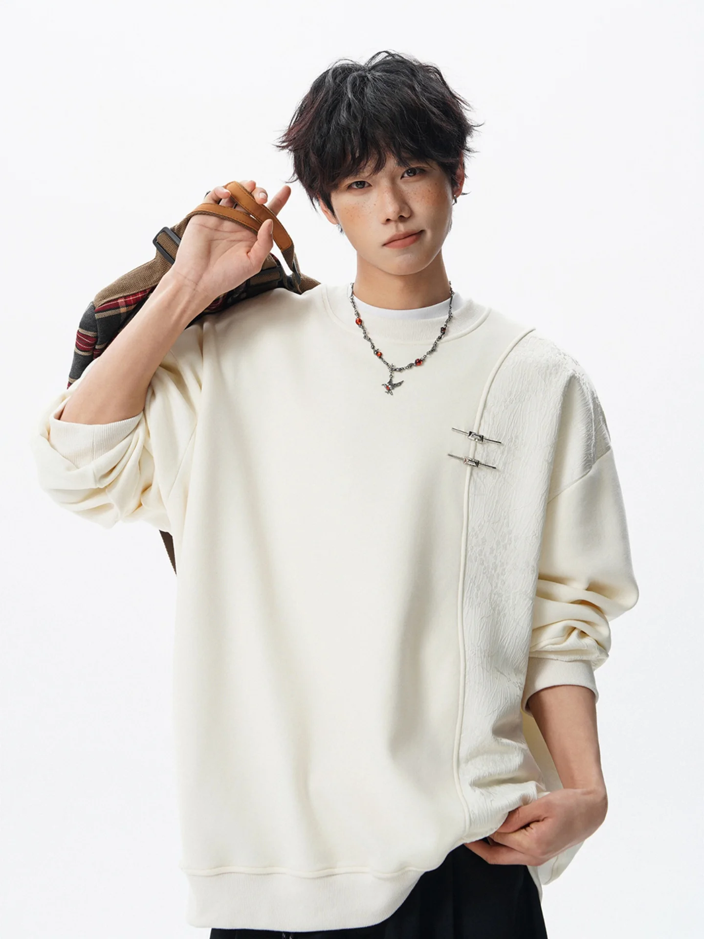 

Новая мужская толстовка-куртка в китайском стиле с металлическими пуговицами, круглым вырезом, удобная, с длинными рукавами, осенняя, модная, в стиле ретро, крутая