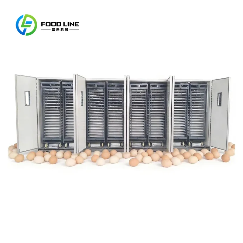 Customized 50688 Eggs Early Stage Chicken Egg Incubator Automatic Temperature Control Incubation Machine