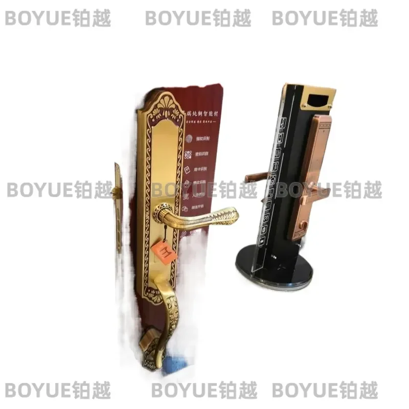 Pure Copper Fingerprint Smart Door Lock Electronic Password Keyless Entry Security System for Home Apartment Main Entrance