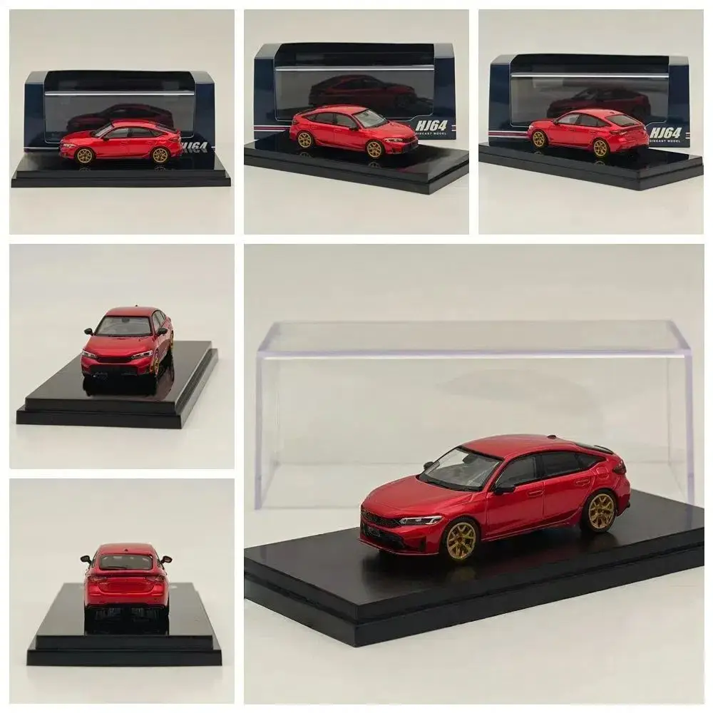 Hobby HJ 1/64 RS Customized Version HJ642046 Series Diecast Model Car Miniature Limited Collection Toy Vehicle Models view 4