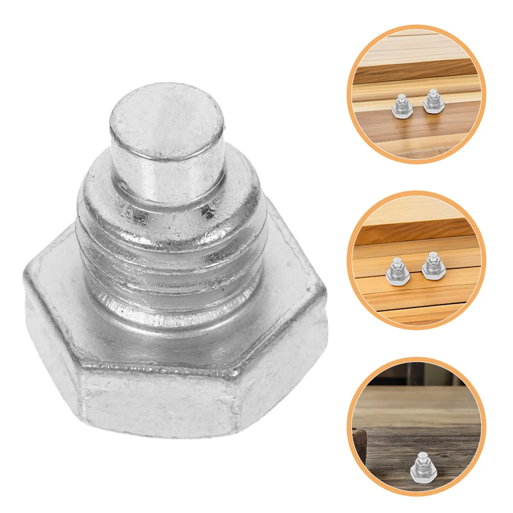 

5Pcs Jack Screw Bolt Universal Compatible Horizontal Floor Jack Replacement Parts Compact Head Design for Tight Spaces Heavy