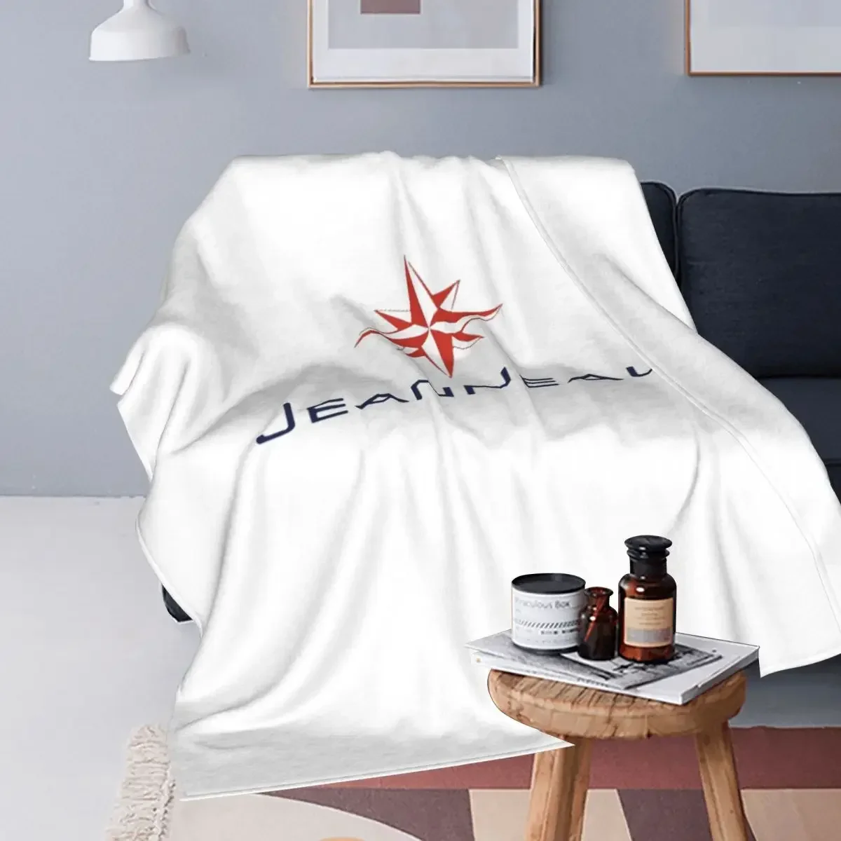 Jeanneau Yachts Blanket Flannel Breathable Throw Blanket Sofa Throw Blanket For Home Bedroom Travel Throws Bedspread Quilt