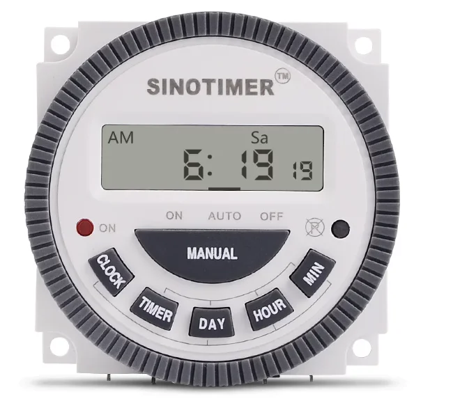 TM619 Time Control Switch 7 Days Programmable Cyclic Timing Intelligent Time Controller 1 Normally Open 1 Normally Closed