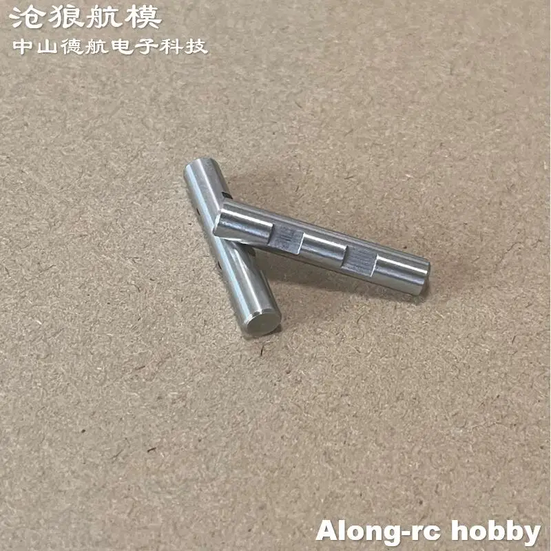 4 pièces d'arbre en acier de 5mm x 27.5mm, 2,2 de 5mm, pièce d'avion RC pour train d'atterrissage rétractable 60g (15kg) ou modèles de bricolage, pièces de rechange d'avion