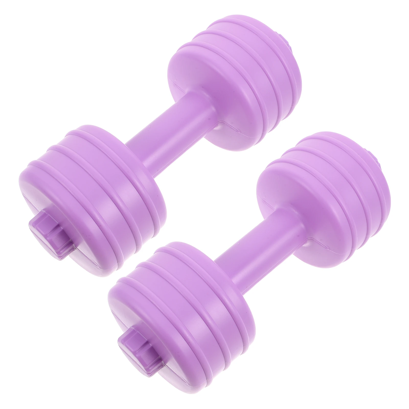 

Dumbbell Shaped Water Bottle for Women Lightweight Fitness Use Body Shaping Plastic Design Adjustable Weight