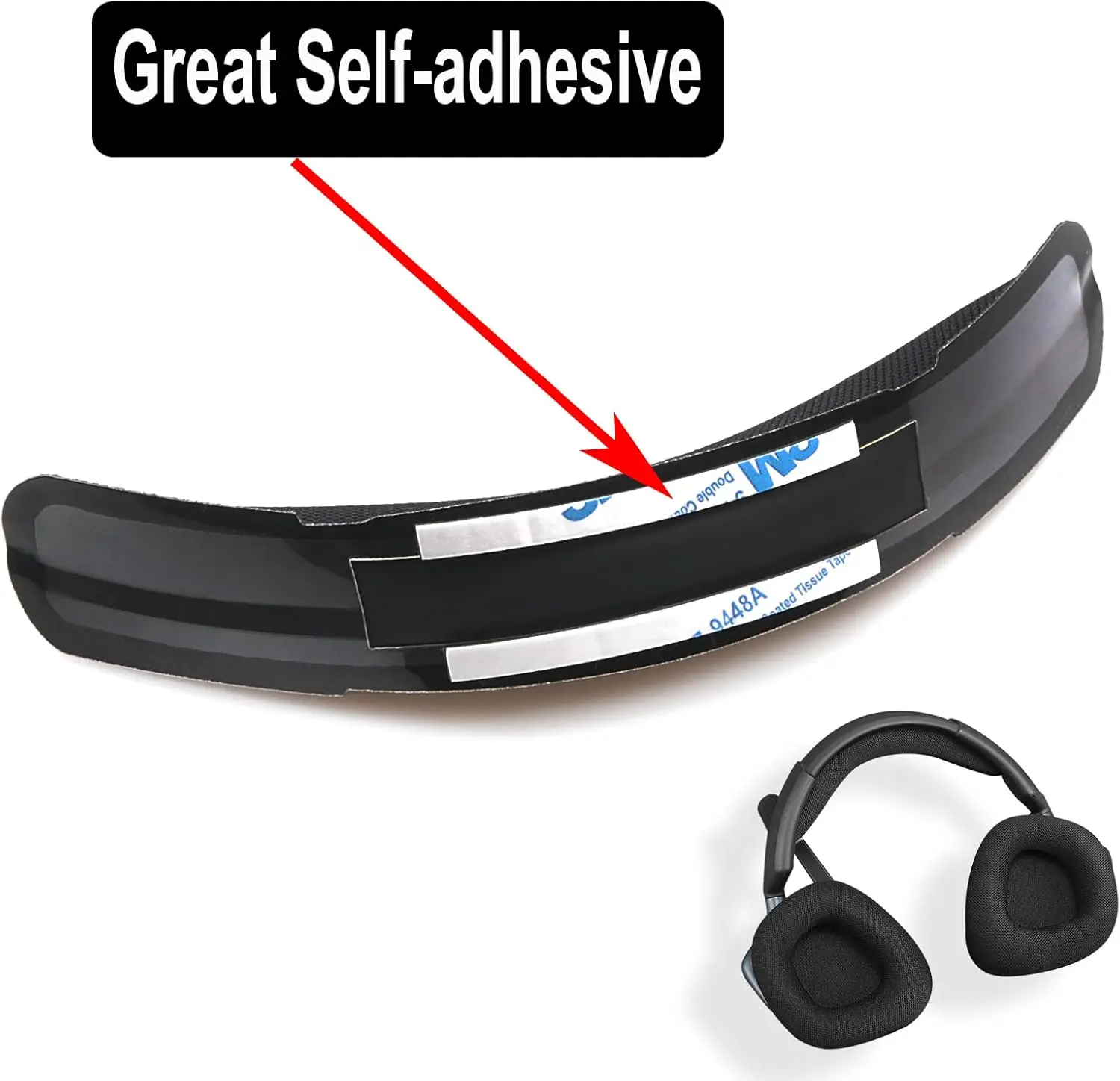 Gvoears Void RGB Headband, Headband Pad Compatible with Corsair Void, Void pro, Void pro RGB, Void Pro RGB SE, Void Pro Elite